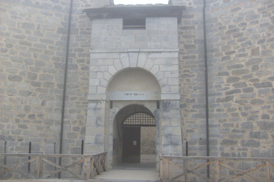 Overnachting in een oud fort