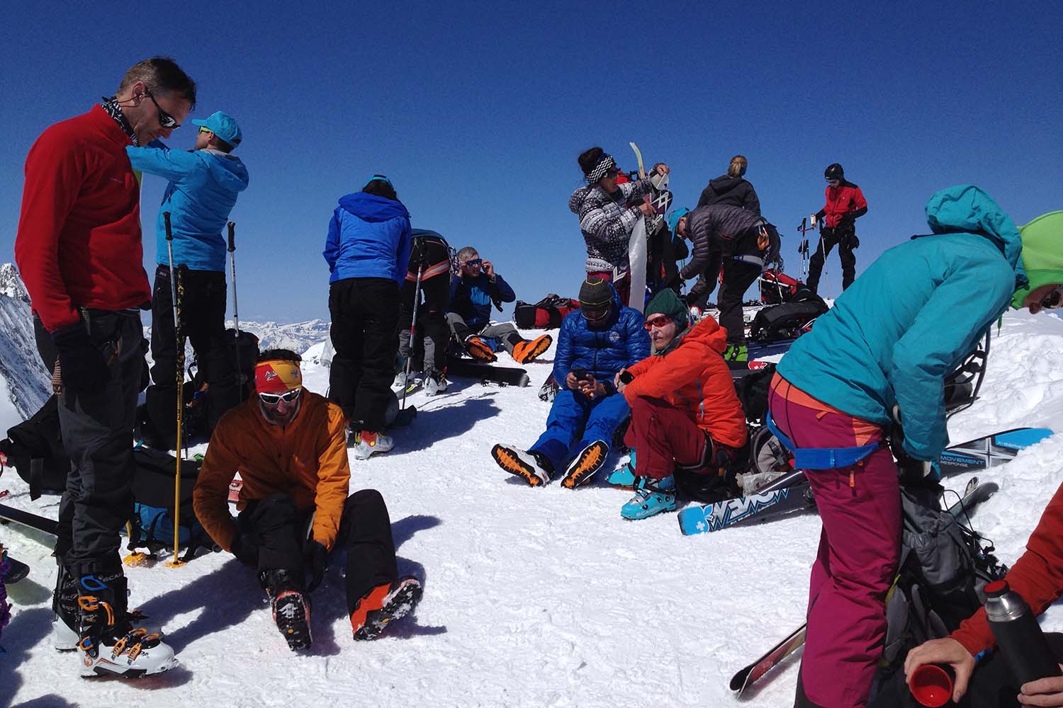 Nooit alleen op de Haute Route - Pigne d Arolla