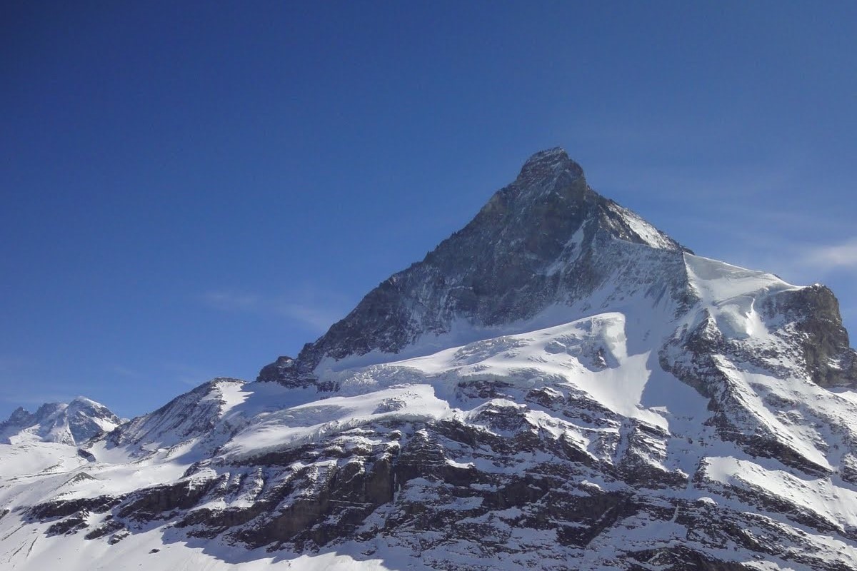 Onder de beruchte Matterhorn noordwand door